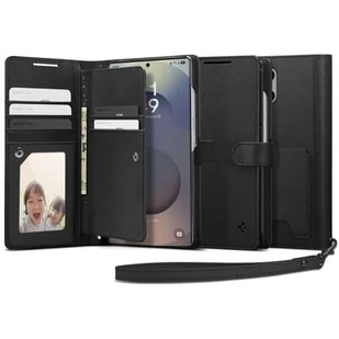 Spigen Etui Wallet "S" do Galaxy S25 Ultra, czarne - Etui i futerały do telefonów - miniaturka - grafika 4