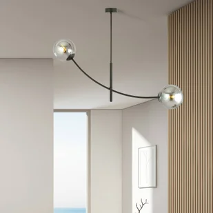 Emibig HUNTER 2 BLACK/GRAFIT 1100/2 lampa sufitowa żyrandol nowoczesny 1100/2 - Lampy sufitowe - miniaturka - grafika 5