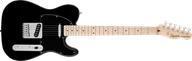 Gitary elektryczne - Squier FSR Affinity Series Telecaster Maple Fingerboard Black Pickguard Black - miniaturka - grafika 1