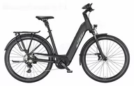 Rowery elektryczne - KTM MACINA Style 730 UNI 2023 black matt (grey+orange) 28 cali - miniaturka - grafika 1