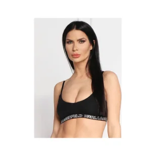 Karl Lagerfeld Biustonosz ikonik 2.0 bralette - Biustonosze - miniaturka - grafika 1