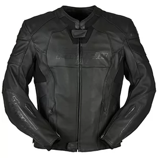 Furygan Nitros Radical Sportowa kurtka motocyklowa, skórzana, z certyfikatem AAA, ochrona -D3O, odporna na ścieranie, zdejmowana podszewka termiczna, ochrona, czarny, XXL - Odzież motocyklowa - miniaturka - grafika 1