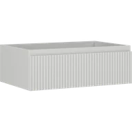 Szafki łazienkowe - Mexen Rivel szafka łazienkowa podumywalkowa 70 cm, 1 szuflada, ryflowana , szara mat - 91A20-07023-1-BF62 - miniaturka - grafika 1