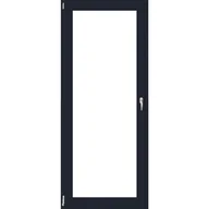 Okna - Lupol 2-szybowe balkonowe lakier kolor antracytowy OB6 RU 865x2195 mm - miniaturka - grafika 1