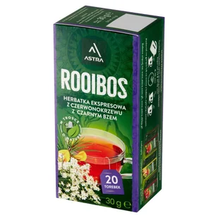Astra Rooibos z Czarnym Bzem EX20 30g - Herbata - miniaturka - grafika 1