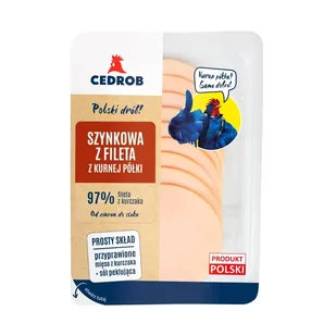 SZYNKOWA Z FILETA Z KURNEJ PÓŁKI 80G - Kiełbasa i wędliny - miniaturka - grafika 1