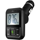 Transmitery FM - ART Transmiter samochodowy MP3/BT FM-08BT Transmiter samochodowy FM z transmisją bluetooth oraz funkcją zestawu głośnomówiącego + ładowarka 5V/1A - miniaturka - grafika 1