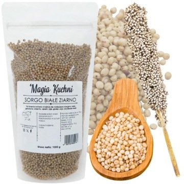 Sorgo Białe 1kg Ziarno
