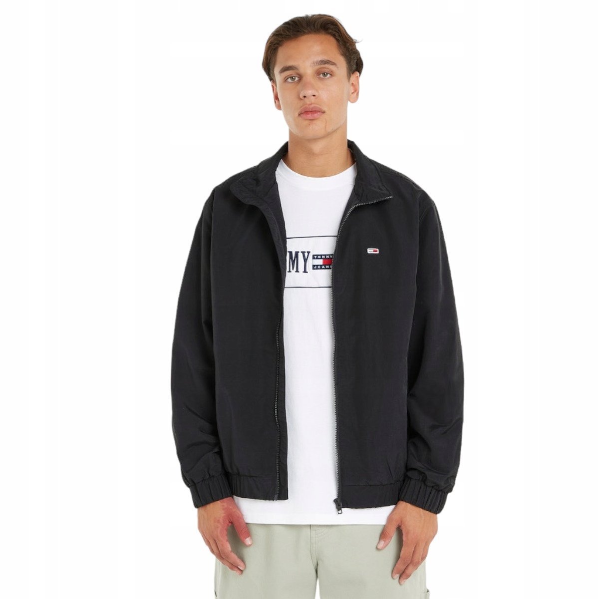 TOMMY HILFIGER MĘSKA KURTKA JACKET CZARNA r.L
