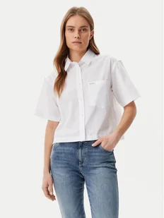 Guess Koszula W5GH98 WH7P1 Biały Regular Fit - Koszule damskie - miniaturka - grafika 1