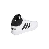 Buty dla dziewczynek - Męskie Buty ADIDAS HOOPS 3.0 MID GW3019 – Czarny - miniaturka - grafika 1