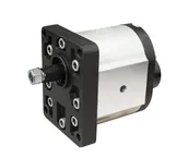 Akcesoria do hydrauliki siłowej - Pompa hydrauliczna zębata PRESKO 40 cm3/obr. 60l Grupa 3PE z tylnymi portami - miniaturka - grafika 1