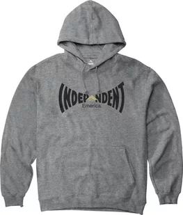 bluza męska EMERICA (INDEPENDENT) SPAN PO HOODIE Grey/Heather - Bluzy męskie - miniaturka - grafika 1
