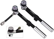 Części rowerowe - AIRBONE Pompka rowerowa do amortyzatorÓw airbone zt-801 czarny POMPKA AMORT ZT-801 BK AIRBONE - miniaturka - grafika 1