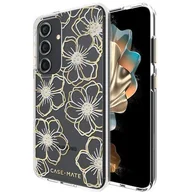 Pozostałe akcesoria do telefonów - Case-Mate Floral Gems - Etui Samsung Galaxy S24 (Gold) - miniaturka - grafika 1