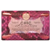 Mydła - Nesti Dante Chic Animalier Red mydło toaletowe 250 g - miniaturka - grafika 1