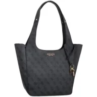 Torebki damskie - Torebka Shopperka Calista 2 In 1 Tote HWSG73 43220 Coal Logo (GU765-a) Guess - miniaturka - grafika 1