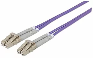 Intellinet Network Solutions LWL Anschlusskabel LC/LC 4m Multimode OM4 lila 751162 - Patchcordy - miniaturka - grafika 1