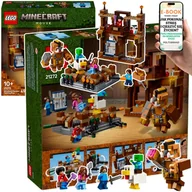 Klocki - LEGO MINECRAFT PREZENT 21272– Zestaw Bitewny z Dworem, Ringiem i Bohaterami z Gry LEGO PREZENT DLA CHŁOPCA SYNA + EBOOK-1 - miniaturka - grafika 1