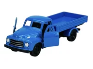 Samochody i pojazdy dla dzieci - WELLY OLD TIMER 1952 OPEL BLITZ NIEBIESKI BEZ PAKI 1:34 43787 - miniaturka - grafika 1