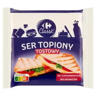 Carrefour Classic Ser topiony tostowy 130 g - Sery - miniaturka - grafika 1