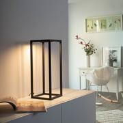 Lampy ogrodowe - Paul Neuhaus Tuna lampa tarasowa LED czarna - miniaturka - grafika 1