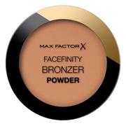 Bronzery i konturowanie twarzy - Max Factor Facefinity Matte Bronzer Light bronze 001 - miniaturka - grafika 1