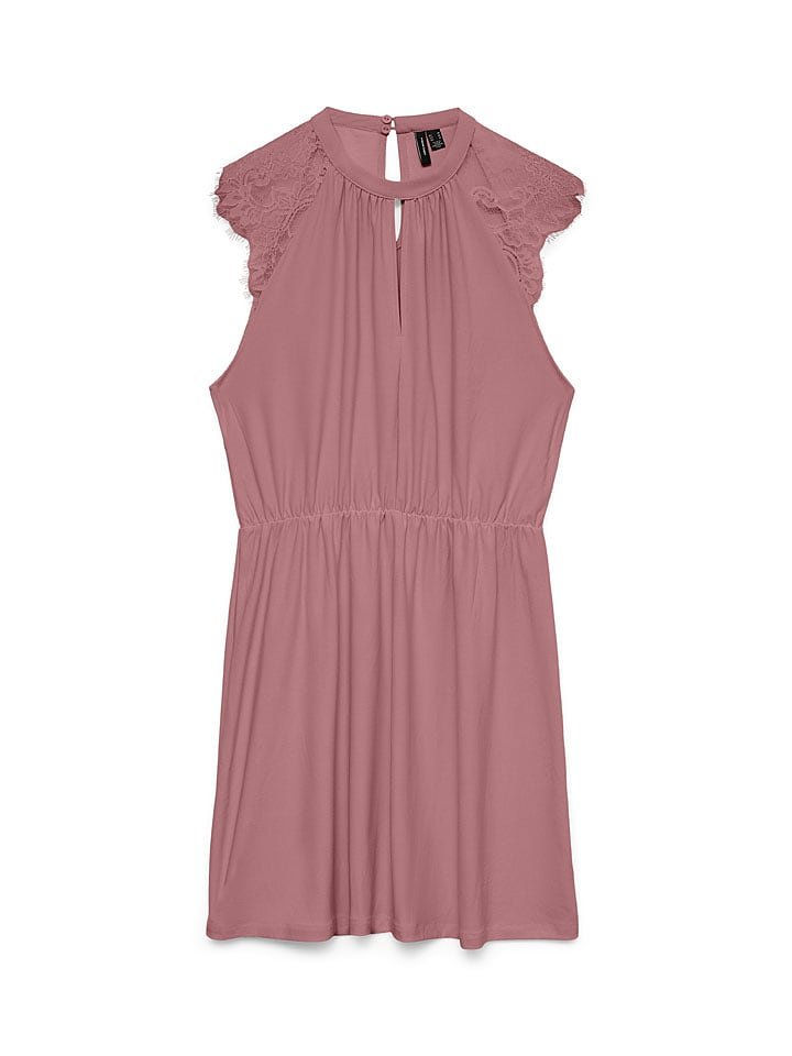 Vero Moda Sukienka w kolorze szaroróżowym