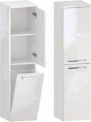 Szafki łazienkowe - Słupek Łazienkowy ROSEN 35 2D K P- Uchwyt Chromowany - miniaturka - grafika 1