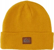 Czapki damskie - Quiksilver czapka zimowa ciepła żółta beanie rozmiar uniwersalny - miniaturka - grafika 1