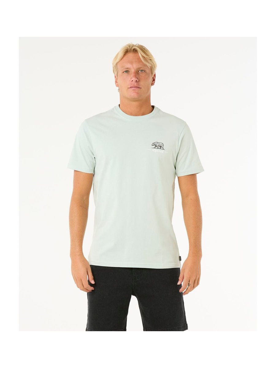 Koszulka RIP CURL Desti Animals Tee zielony L