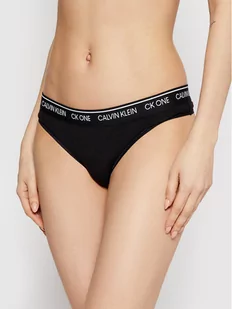 Calvin Klein Underwear Stringi 000QF5733E Czarny - Majtki damskie - miniaturka - grafika 1