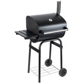 Grille - MalTec, Grill Węglowy Ogrodowy z Pokrywą Kominem i termometrem ChimneyBend GM9000 - miniaturka - grafika 1