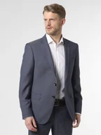 Garnitury - JOOP! Męska marynarka od garnituru modułowego Mężczyźni Slim Fit Wełna niebieski wypukły wzór tkaniny, 25 - miniaturka - grafika 1