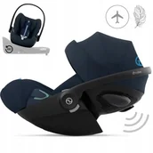 Foteliki samochodowe - Cybex Fotelik Cloud G I-Size Plus Ocean Blue Navy Blue 0-13 Kg 40-87 Cm - miniaturka - grafika 1
