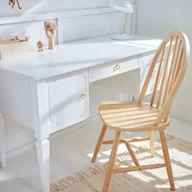 Szafy i szafki dla dzieci - Biurko z szufladami Royal Timeless White - miniaturka - grafika 1