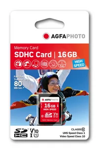 AgfaPhoto SDHC 16GB (10426) - Karty pamięci - miniaturka - grafika 1