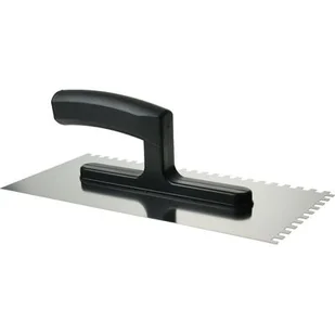 Paca metalowa 130 x 270 mm ząb 4 x 4 - Narzędzia murarskie - miniaturka - grafika 1