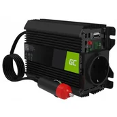 Przetwornice samochodowe - Green Cell Przetwornica  Przetwornica napięcia Inwerter Green Cell PRO 12V na 230V 150W/300W Modyfikowana sinusoida  INVGC06 - miniaturka - grafika 1