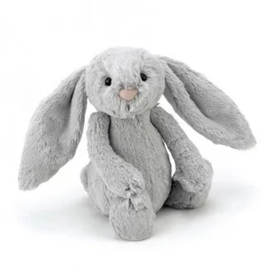 Jellycat Króliczek szary 18 cm BASS6BS - Maskotki i pluszaki - miniaturka - grafika 2