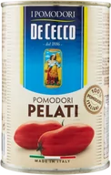Sosy w słoikach - ﻿De Cecco Pomidory bez skórek 400 g - miniaturka - grafika 1