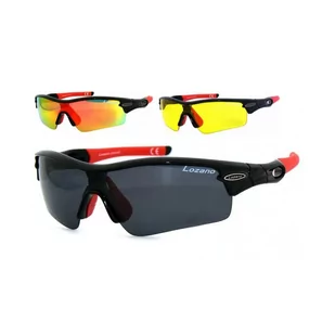 Okulary LOZANO LZ-108B Polaryzacyjne z Wymiennymi Szkłami - Okulary sportowe - miniaturka - grafika 1