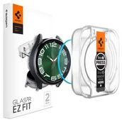 Akcesoria do smartwatchy - Szkło hartowane SPIGEN Glas.TR ”EZ-FIT” do Samsung Galaxy Watch 6 Classic 47mm (2szt.) - miniaturka - grafika 1
