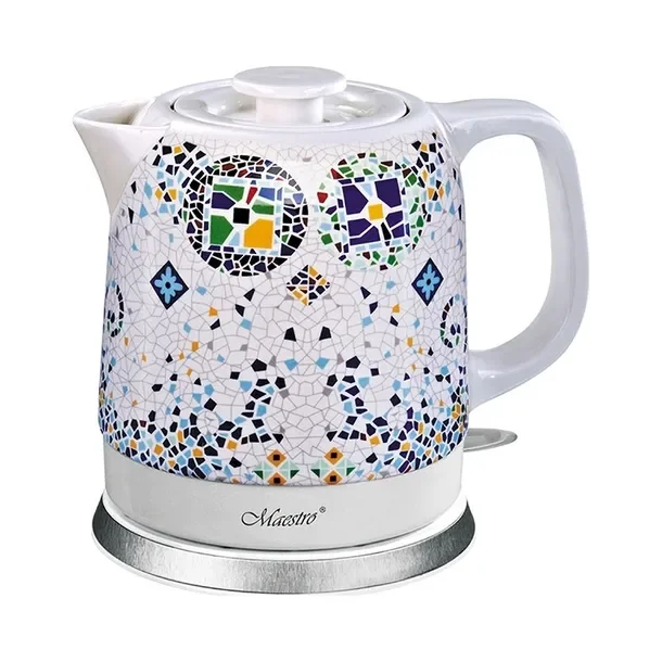 Czajnik elektryczny ceramiczny 1,5L mozaika Maestro MR068 1500W