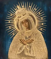 Ikony i obrazy sakralne - Matka Boska Miłosierna - miniaturka - grafika 1