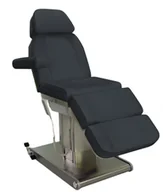 Fotele kosmetyczne - Fotel kosmetyczny elektryczny do salonu kosmetycznego pedicure regulacja 4 siłowniki Ian - miniaturka - grafika 1