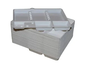 Tacki jednorazowy białe 100szt . - Wyposażenie studia tatuażu - miniaturka - grafika 1