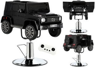Fotel fryzjerski dziecięcy samochodzik MT-113 hydrauliczny obrotowy do salonu fryzjerskiego krzesło fryzjerskie produkt złożony - Fotele fryzjerskie - miniaturka - grafika 1