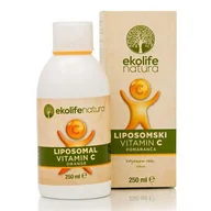 Witaminy i minerały - Ekolife Natura - Liposomalna Witamina C 500mg 250ml Pomarańcza (Liposomalna Witamina C) - miniaturka - grafika 1