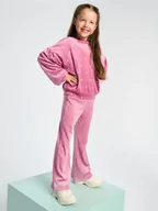 Dresy i komplety dla dziewczynek - Sinsay - Komplet dresowy - różowy - miniaturka - grafika 1